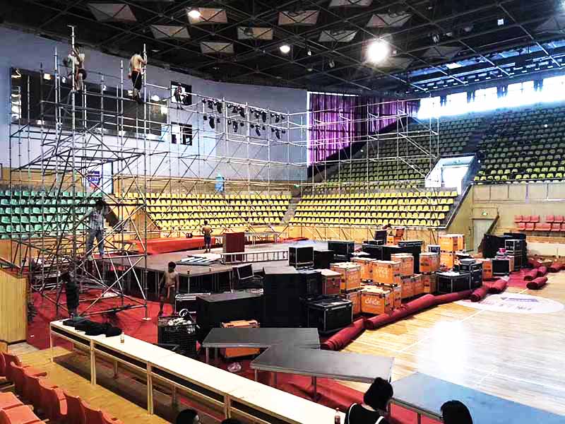 巡演活動會場搭建