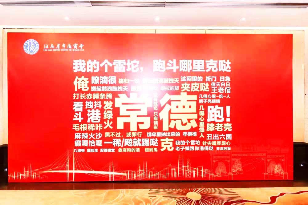 海口市活動(dòng)策劃公司提供的海南省常德商會(huì)慶典會(huì)議案例賞析3